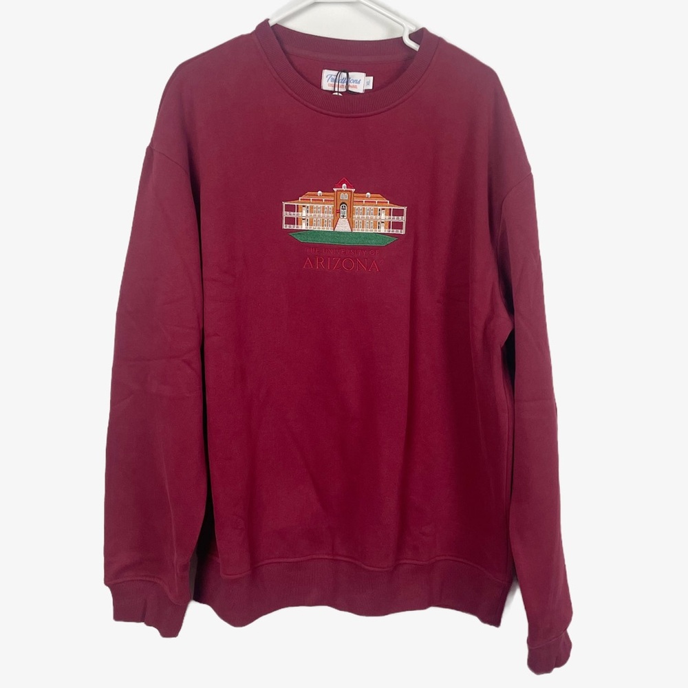 NWT University of Arizona Traditions Collegiate Apparel Sweatshirt Size XL